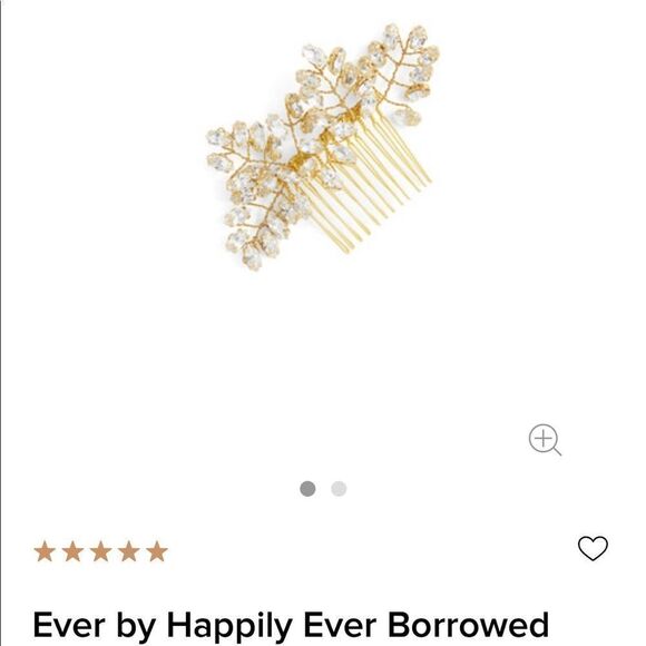 Ever by Happily Ever Borrowed Crystal Head Piece
